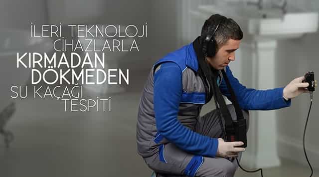 Adalar Su Kaçağı Tespiti